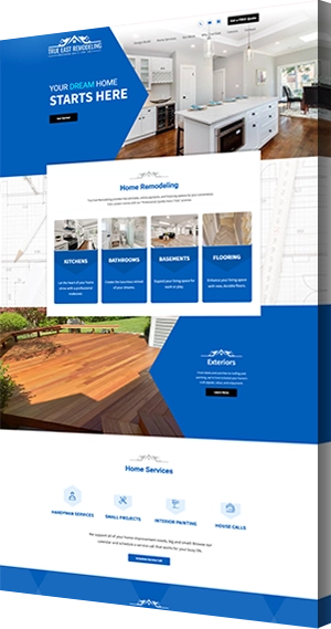 Construction and Remodeling Web Design and Development